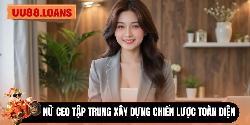 Nữ CEO tập trung xây dựng chiến lược toàn diện